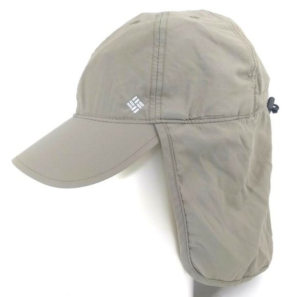 columbia fishing hat with neck flap